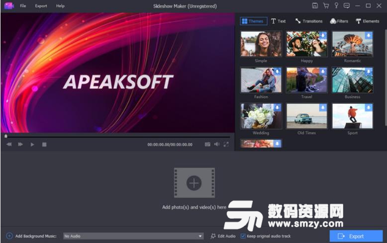 Apeaksoft Slideshow Maker破解版