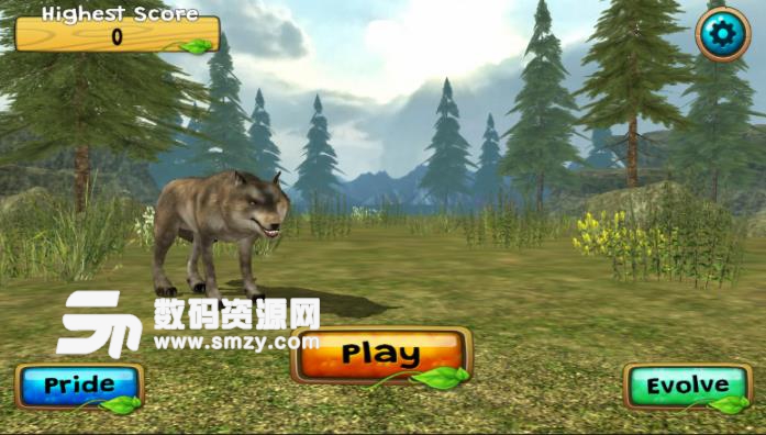 黑狼模拟器手游安卓版(体验狼的日常生活) v2.3 手机版
