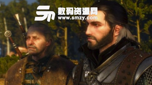 巫师3狂猎黑头发黑胡子杰洛特MOD