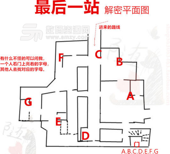 超杀行尸走肉最后一站解密平面图攻略介绍