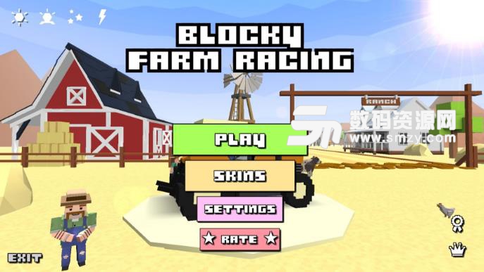 方块农场赛车手游(Blocky Farm Racing) v1.11 安卓版