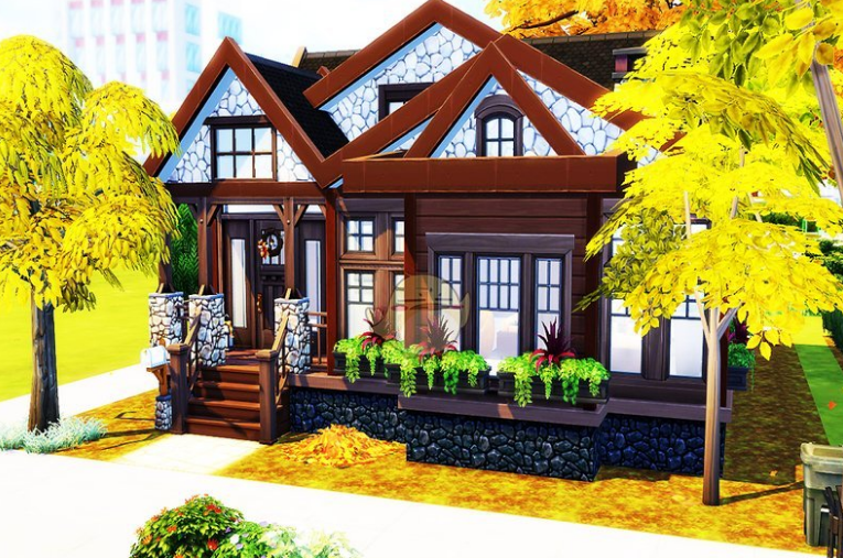 模拟人生4温馨木质住宅MOD