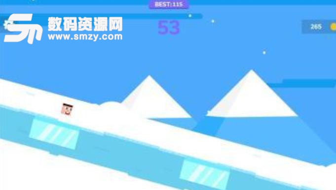 飞跃雪山手机版(休闲滑雪游戏) v1.2 安卓版