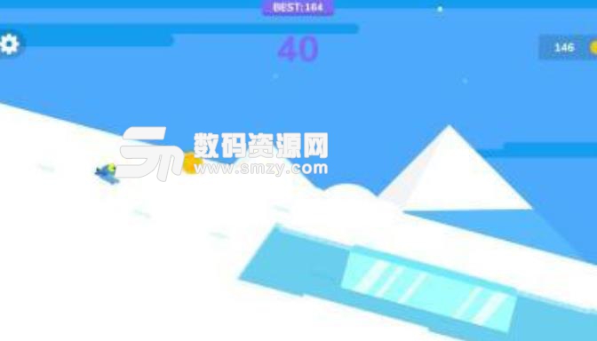 飞跃雪山手机版(休闲滑雪游戏) v1.2 安卓版
