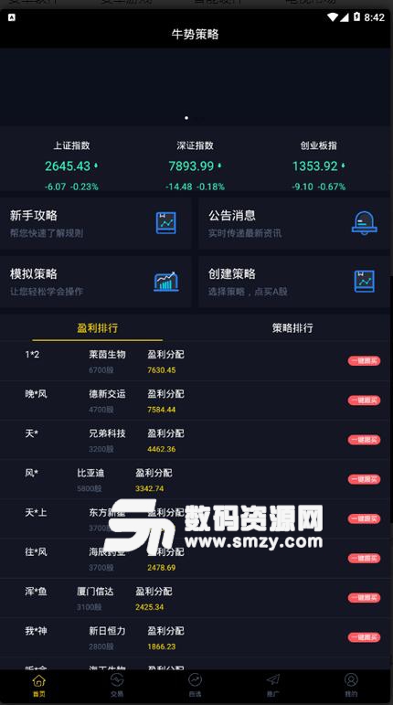 牛势策略安卓手机版(股票交易平台) v1.2.2 安卓版