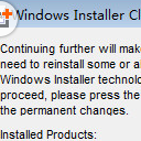 Windows installer Cleanup Utility