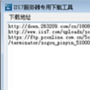 IIS7服务器专用下载工具