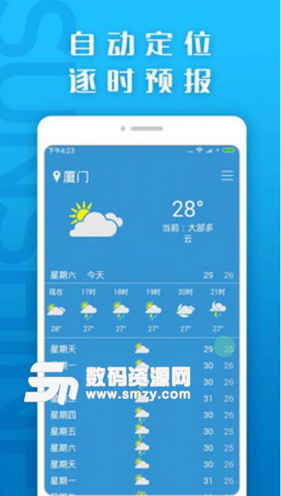 苹果天气安卓版(手机天气预报) v2.9 免费版