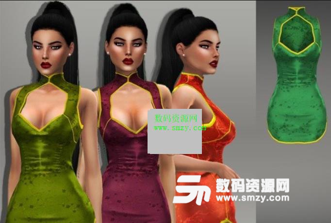 模拟人生4女性旗袍服装补丁电脑版