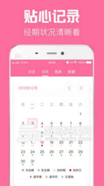 经期管家安卓版(月经期管理平台) v1.1.0 免费版