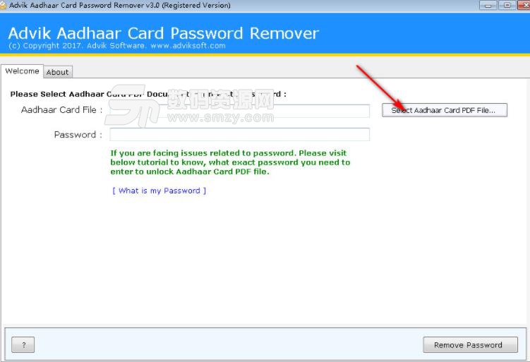 Aadhar Card Password Remover特别版