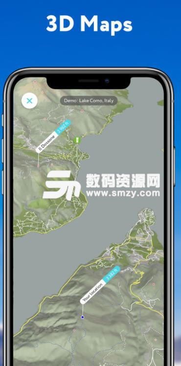 PeakVisor ios版app(山峰識別和戶外徒步助手) v2.28 蘋果版