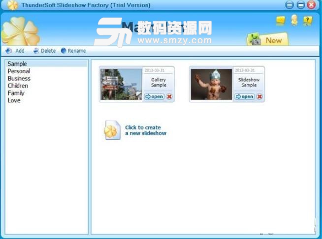 ThunderSoft Slideshow Factory官方版
