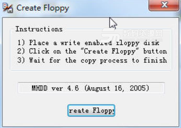create floppy绿色版
