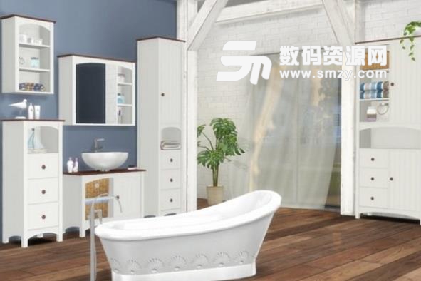 模拟人生4浴室家具组合套装MOD