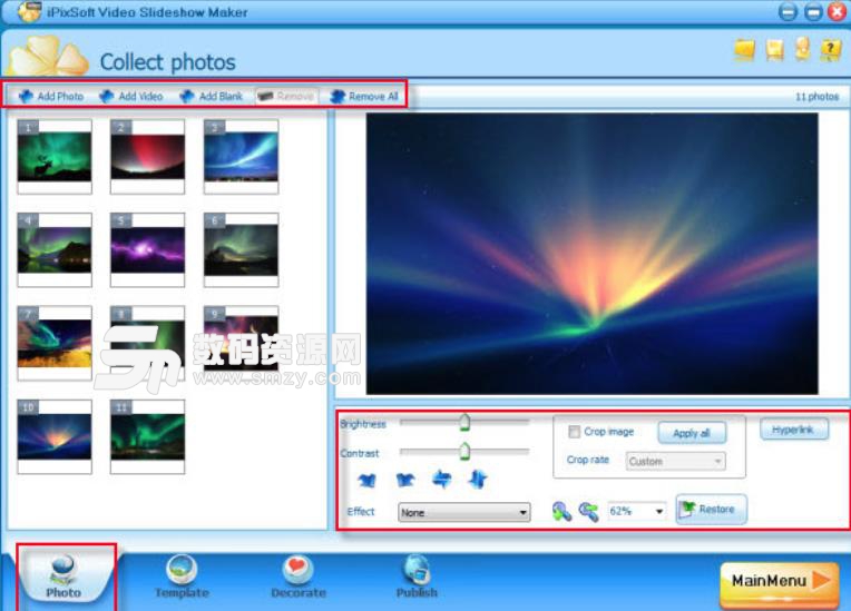 iPixSoft Video Slideshow Maker Deluxe破解版