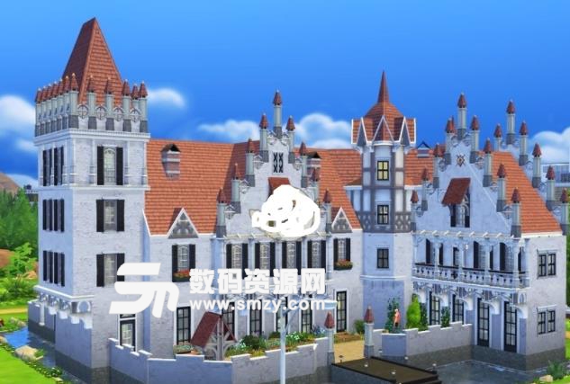 模拟人生4城堡住宅MOD截图