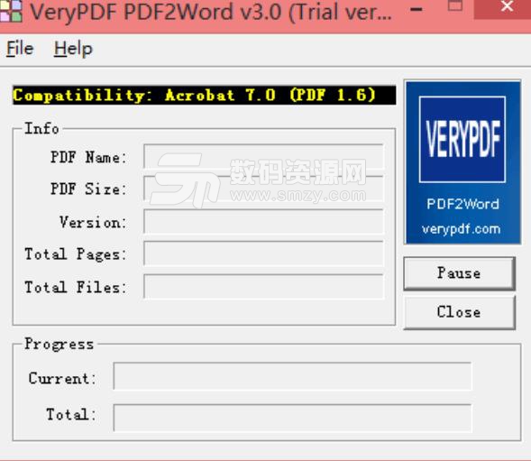 verypdf pdf2word汉化版