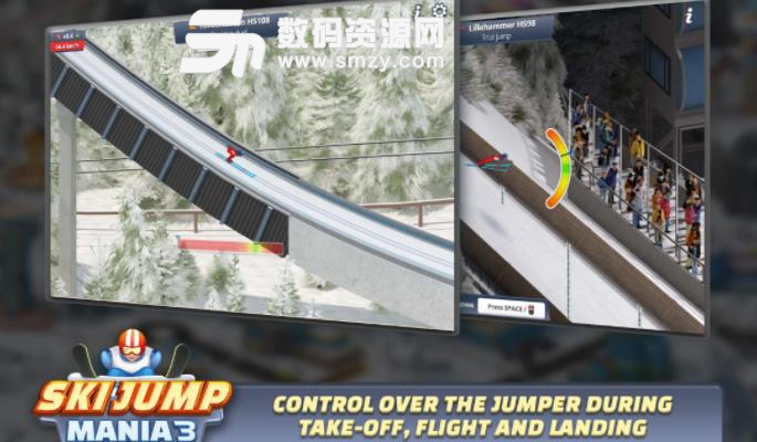 滑雪跳台3手机版(休闲滑雪游戏) v1.2 安卓版