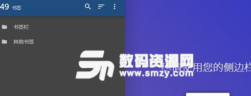 Bookmark Sidebar Chrome插件图片