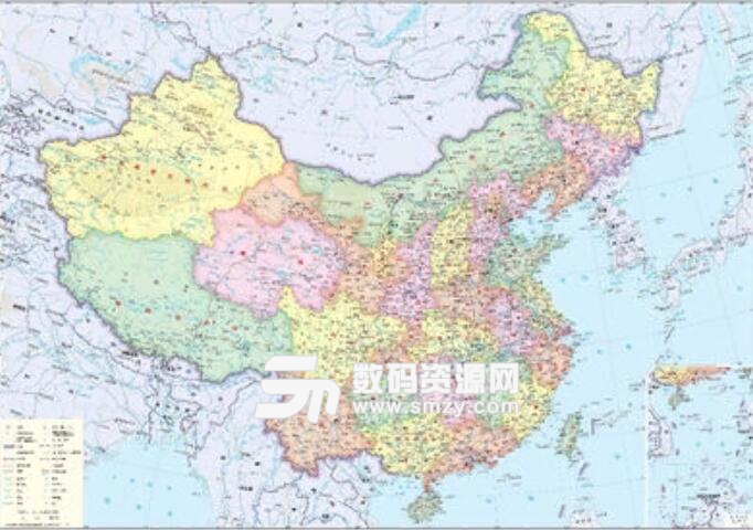 手机怎么看高清版中国地图全图可放大