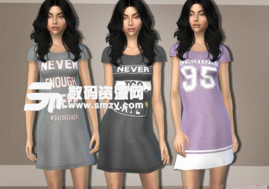 模拟人生4女性时尚睡衣MOD