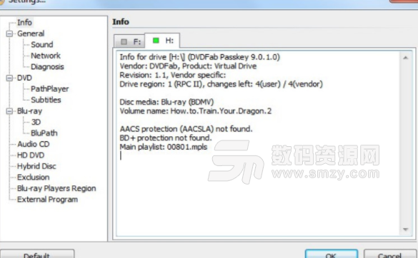 DVDFab Passkey Lite中文版说明