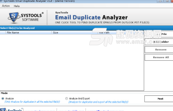 SysTools Email Duplicate Analyzer完美版图片