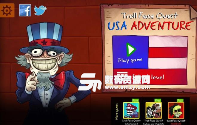 巨魔脸美国探险手游安卓版(Troll Quest USA Adventure) v0.11.2 手机版