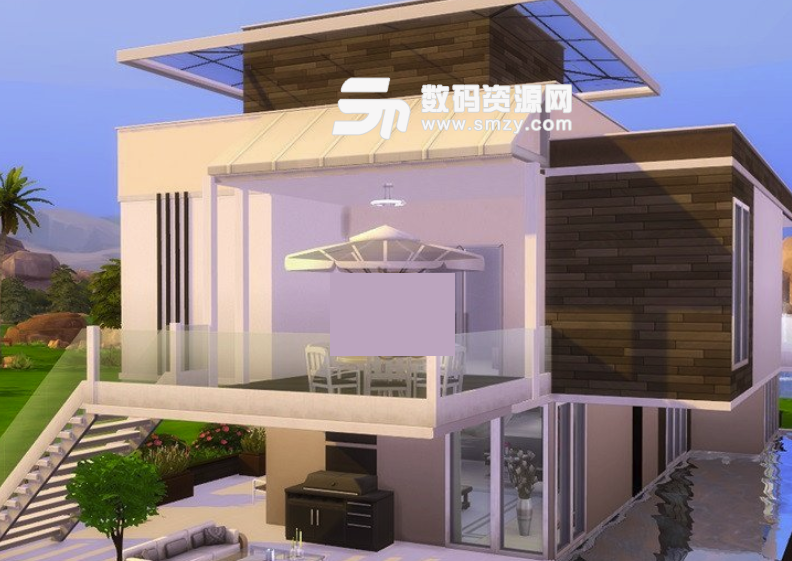 模拟人生4现代开放式住宅MOD