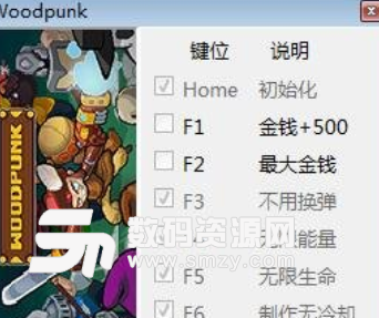 Woodpunk七项修改器免费版