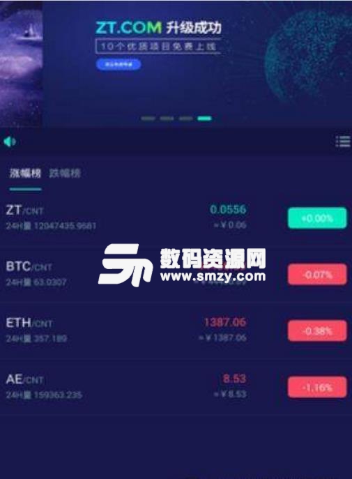 ZT交易所免費版(虛擬貨幣交易平台) v1.5.6 安卓版