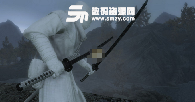 上古卷轴5天际重制版白色剑柄武士刀MOD