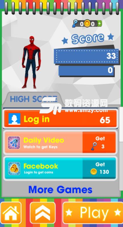 Spidey rush 3手游安卓版(蜘蛛侠跑酷3) v3.1.0 手机版