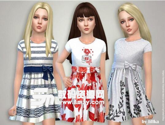 模拟人生4设计师连衣裙系列MOD