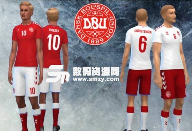模拟人生4丹麦国家足球队球衣MOD