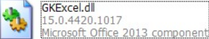 GKExcel.dll文件电脑版