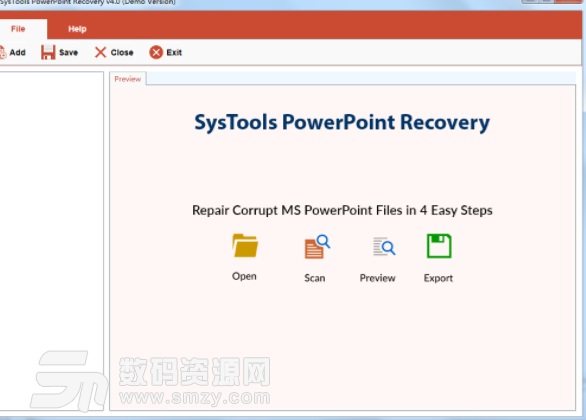 SysTools PowerPoint Recovery完美版图片