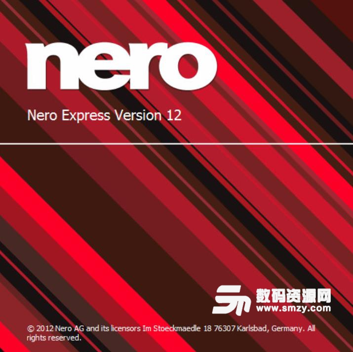 Nero Express Version 12绿色精简版下载