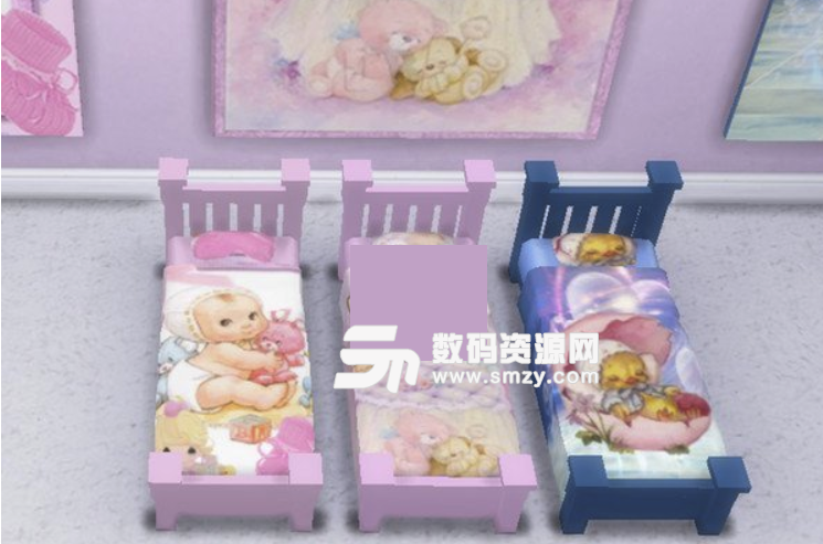 模拟人生4可爱婴儿床MOD