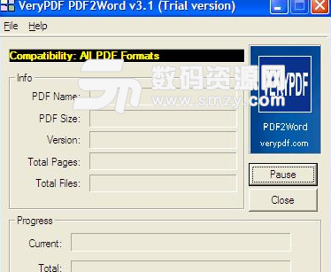 VeryPDF PDF to Word Converter中文版截图