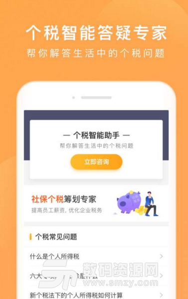 个税咨询管家手机版(个人所得税查询app) v1.1.1 安卓版