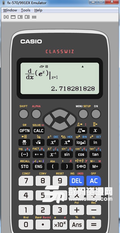 卡西欧计算器fx991ex电脑模拟器2018