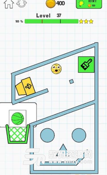 Basket Colors安卓版(物理画线) v1.0 手机版
