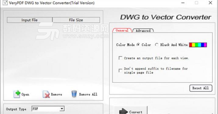 VeryPDF DWG to Vector Converter免费版