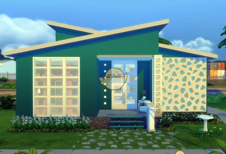 模拟人生4绿色小型住宅MOD