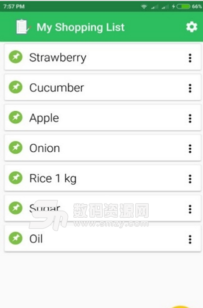 我的购物清单手机版(My Shopping List) v2.0 安卓版