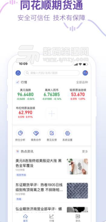 同花順期貨通app(期貨行情軟件) v1.5 手機安卓版