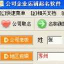 吉名公司企业店铺起名软件官方版