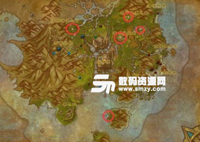 魔獸世界8.1.5沸騰大鍋位置坐標大全